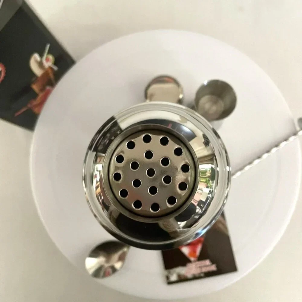 TNCO Cocktail Shaker Set With Jigger and Spoon